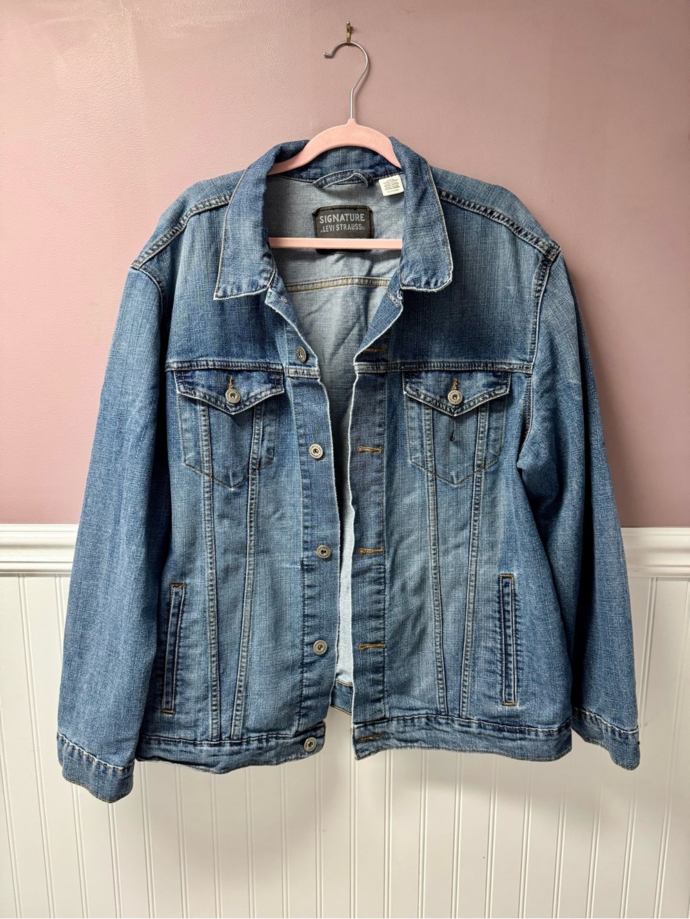 Signature by Levi Strauss Light Blue Denim Jacket